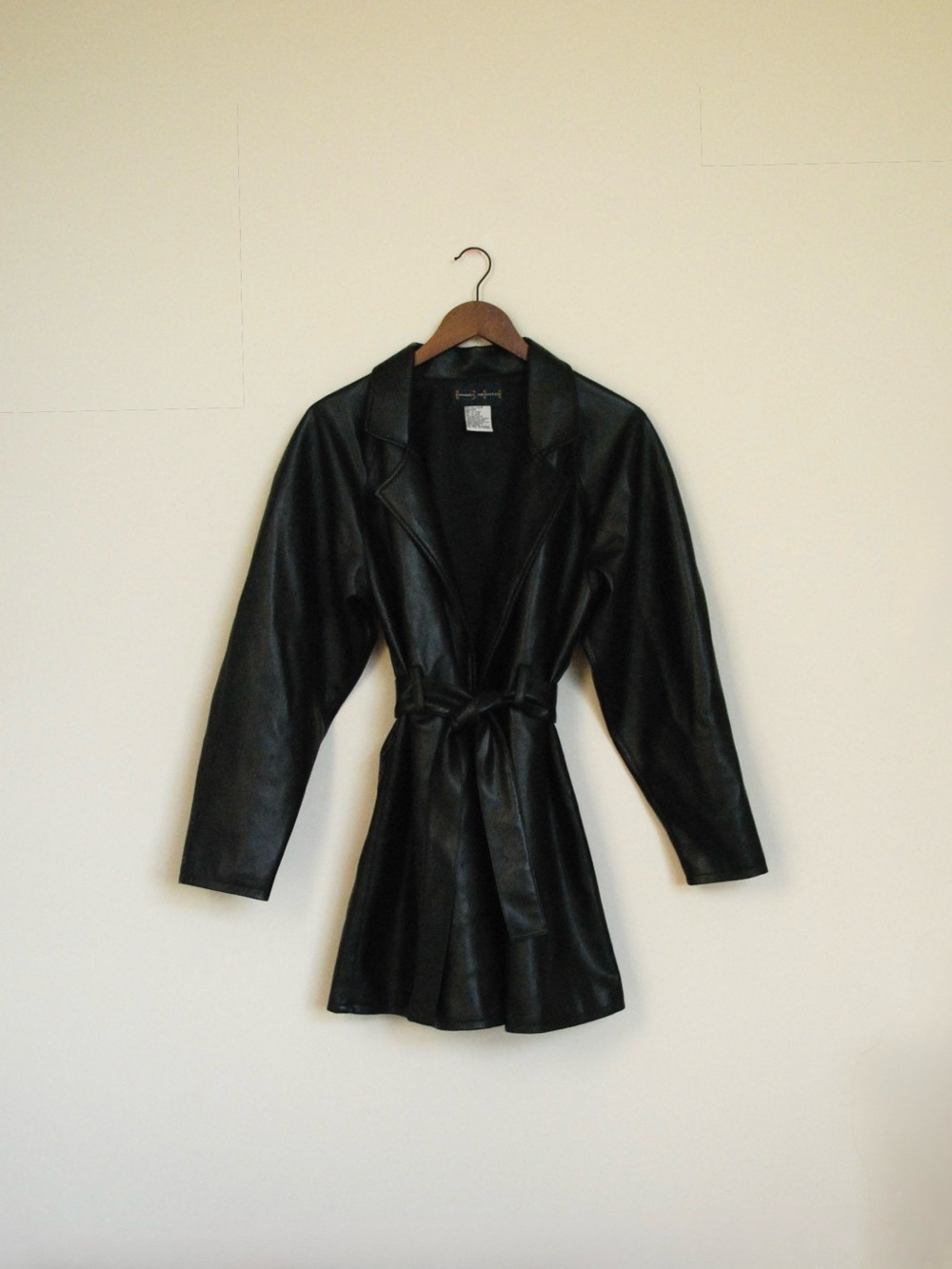 Vintage Faux Leather Jacket